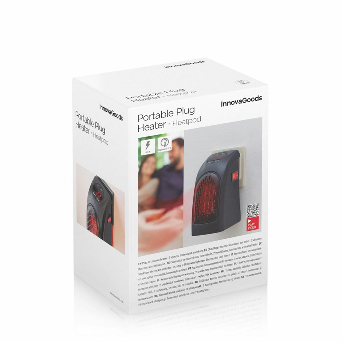 Emballage du mini-radiateur portable