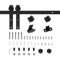 200 CM Rail porte coulissante quincaillerie de rail pour porte de grange simple en acier acier au carbone